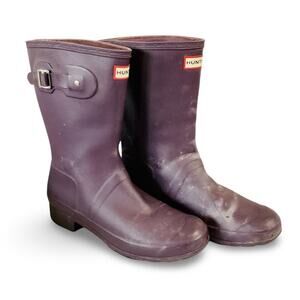 Hunter, Short Boots, purple
